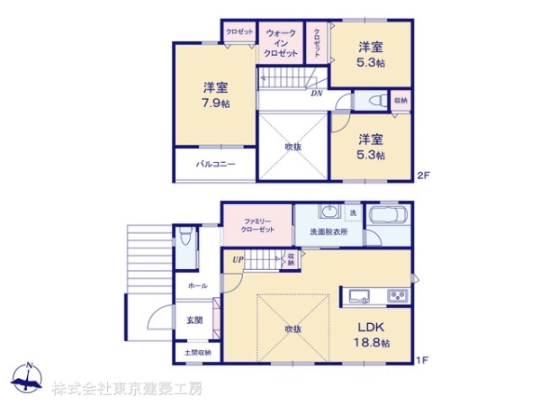 船橋市金杉８丁目の新築一戸建