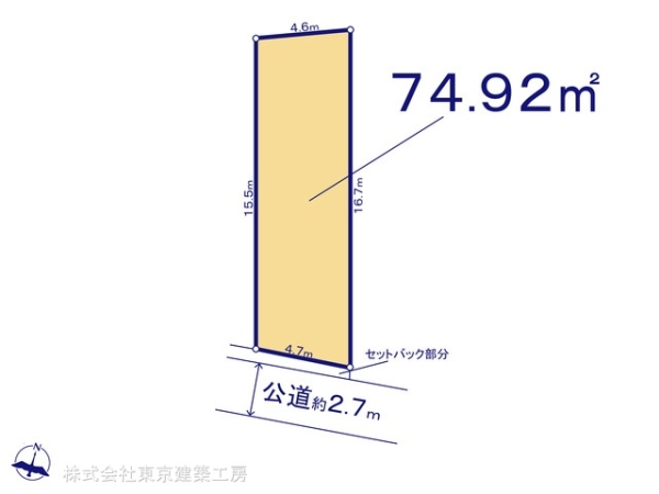 市川市香取１丁目の土地