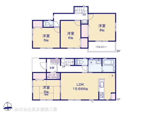 船橋市二和西５丁目の新築一戸建