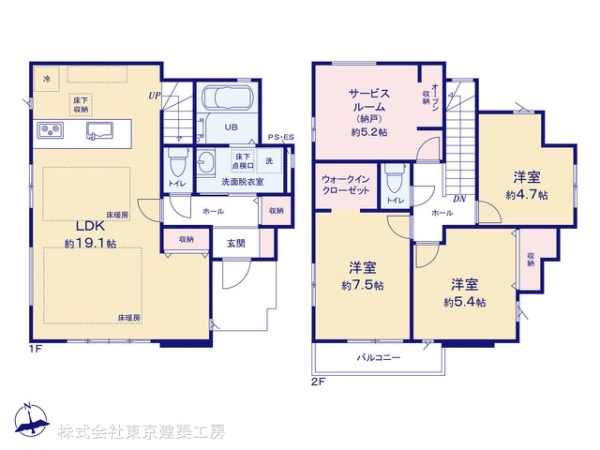 千葉市稲毛区小仲台９丁目の新築一戸建