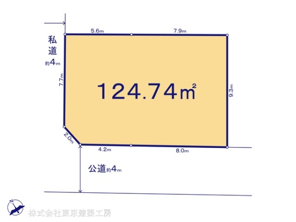 市川市宮久保２丁目の売土地