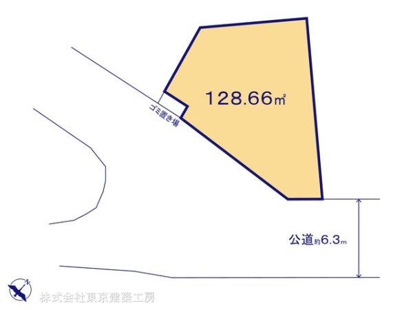 千葉市稲毛区長沼町の土地