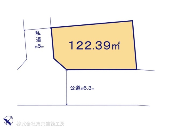 千葉市稲毛区長沼町の土地
