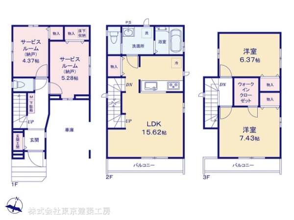 市川市日之出の新築一戸建