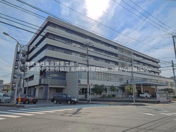 船橋市前原西８丁目の新築一戸建(津田沼中央総合病院)