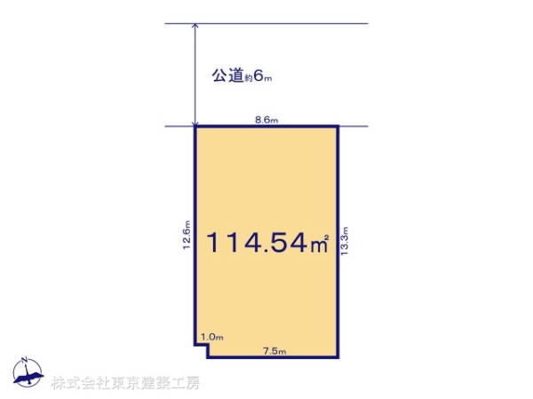 松戸市新松戸6丁目の売土地