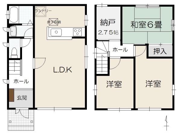 守谷市薬師台３丁目の中古一戸建て