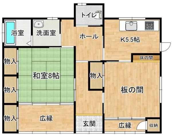 下妻市半谷の中古一戸建て
