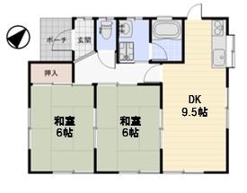 美浦村　土屋　平屋　２ＤＫ　蓄電池付