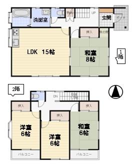 取手市野々井の中古一戸建て