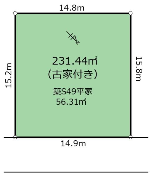 つくばみらい市谷井田の売土地