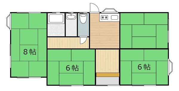 足利市大前町字丸山　中古戸建