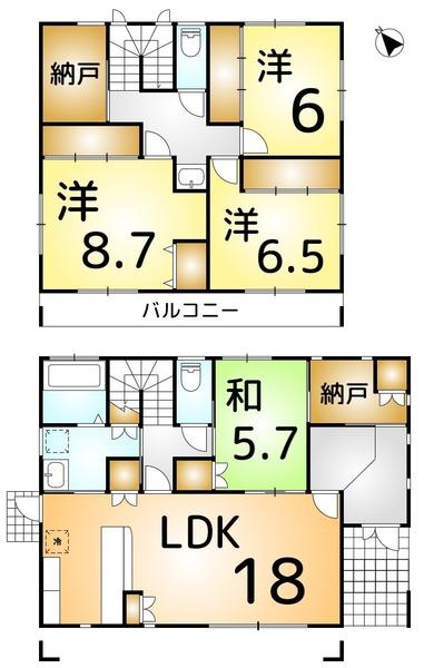 足利市堀込町　平成29年築　オール電化中古住宅