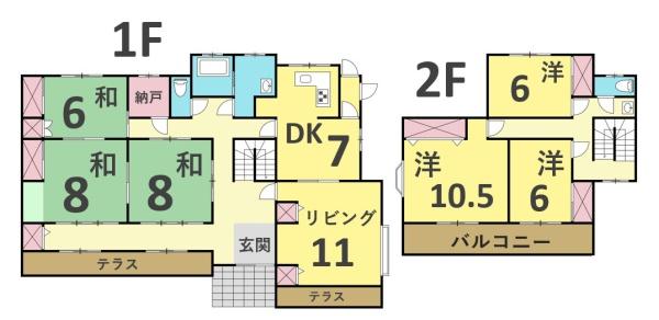 桐生市新里町山上　中古戸建