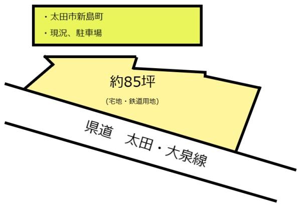 太田市新島町　売り土地