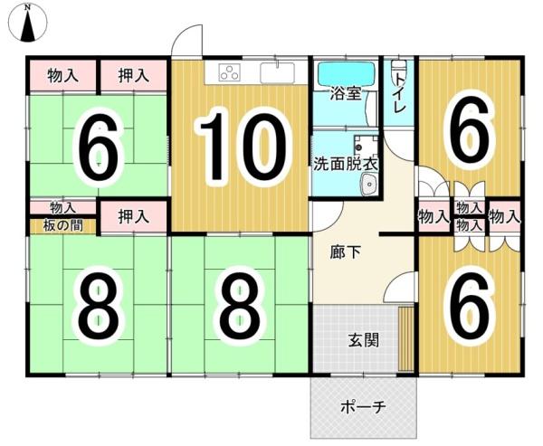 桐生市新里町新川　中古戸建