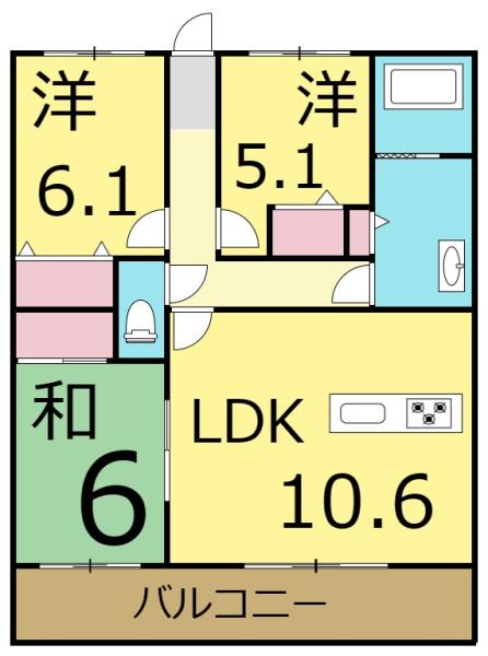 フォルテコート伊勢崎202