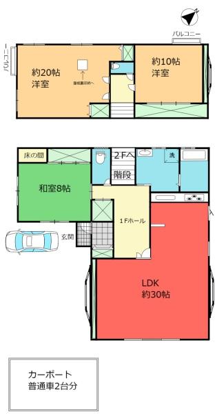 足利市堀込町の中古一戸建て