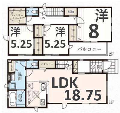 タクトホーム　太田市下田島町7期　3号棟