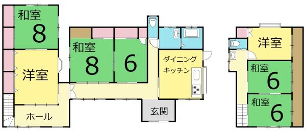 栃木県足利市　野田町　中古住宅