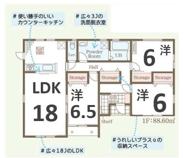 一建設　太田市新田市野井町　3号棟