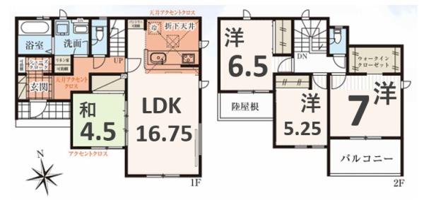 タクトホーム　大泉町吉田2期　1号棟