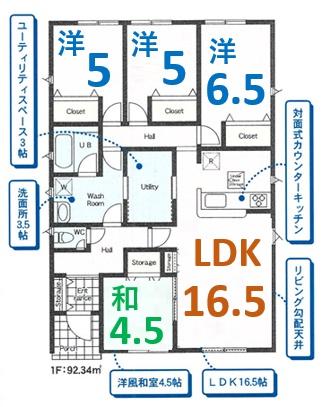 アーネストワン　大泉町寄木戸第16　3号棟