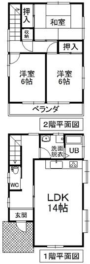 栃木県足利市　葉鹿町1丁目　中古住宅