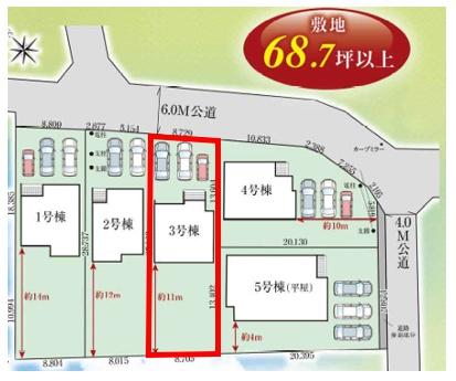タクトホーム　大泉町寄木戸7期　3号棟