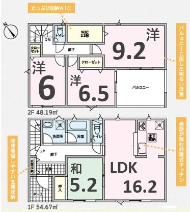 アーネストワン　大泉町吉田第12　1号棟