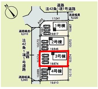 アーネストワン　大泉町吉田第12　3号棟
