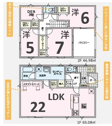 アーネストワン　太田市下田島町第5　1号棟