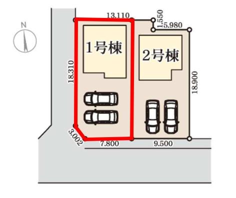 一建設　伊勢崎市富塚町第5　1号棟