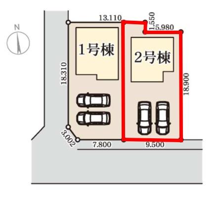一建設　伊勢崎市富塚町第5　2号棟