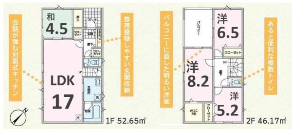 アーネストワン　大泉町丘山第3　1号棟
