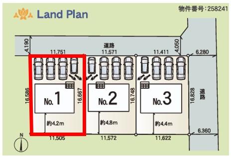 アーネストワン　太田市大原町第8　1号棟