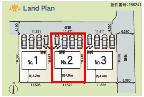 アーネストワン　太田市大原町第8　2号棟