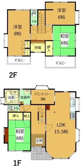 大泉町朝日5丁目　中古住宅