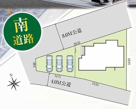 タクトホーム　太田市亀岡町3期　1棟