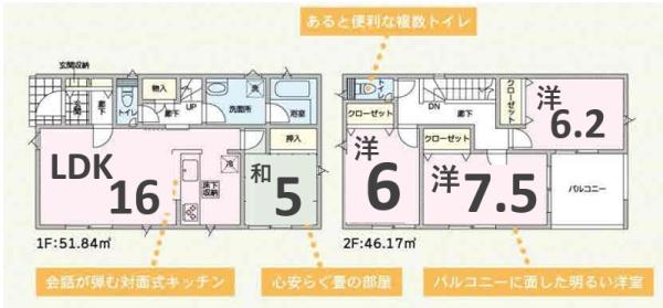アーネストワン　大泉町寄木戸第17　2号棟