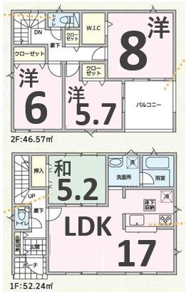 アーネストワン　伊勢崎市境米岡第3　2号棟