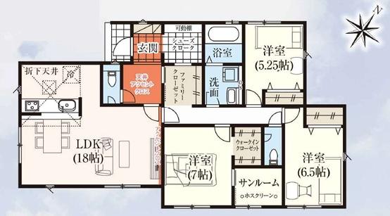 タクトホーム　足利市今福町　2号棟