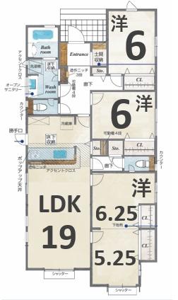 東栄住宅　伊勢崎市宮子町　全1棟