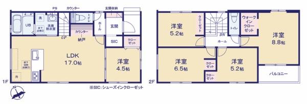 ケイアイスター　伊勢崎市堀下町1期　1棟