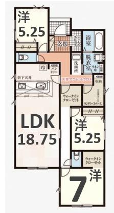 タクトホーム　太田市東今泉町　1号棟