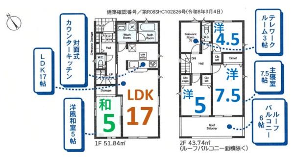 アーネストワン 足利市大前町第2 1号棟