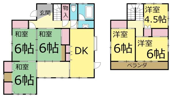 足利市赤松台2丁目　中古住宅
