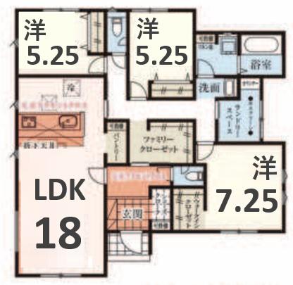 タクトホーム 太田市岩松町3期 7号棟