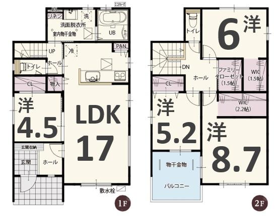 横尾材木店　太田市飯塚町第7期　2号棟