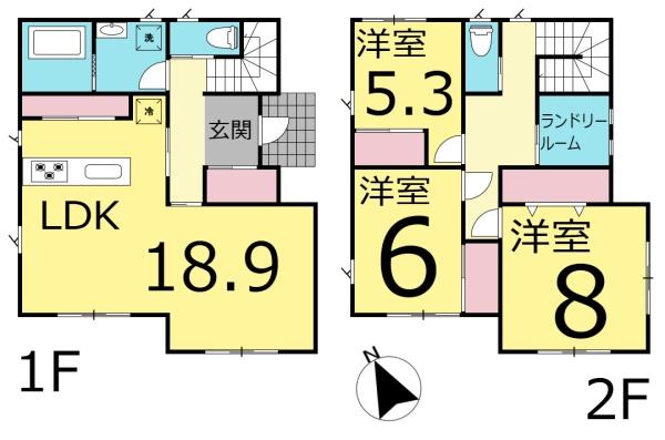 太田市東矢島町の中古一戸建て